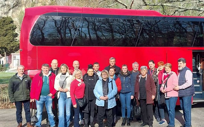 LAG Baranja, svi sudionici studijskog putovnja u Sveti Petar u Šumi