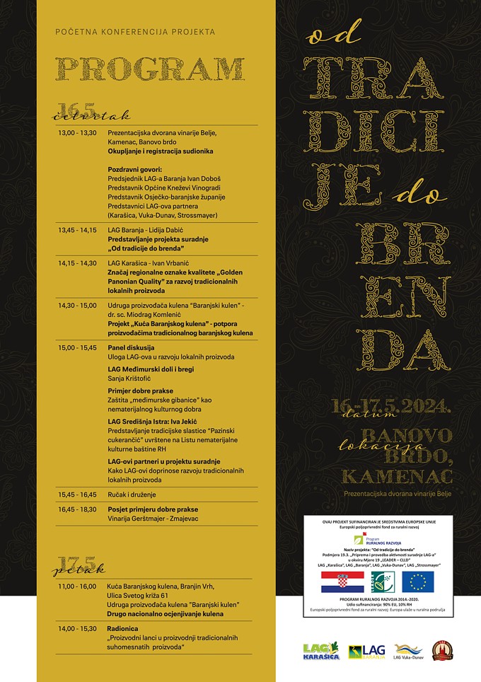 Program konferencije 'Od tradicije do brenda'