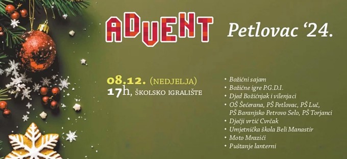 Advent u Petlovcu (8. XII. 2024)