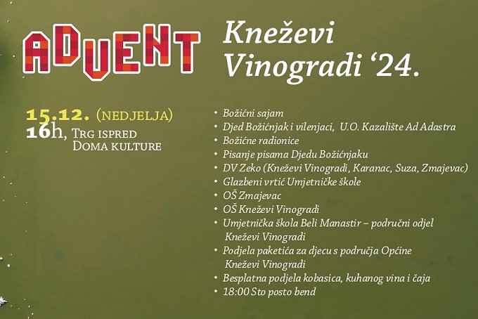 Advent u Kneževim Vinogradima (15. XII. 2024)