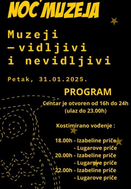 Program 'Noći muzeja' u Dvorcu Tikveš